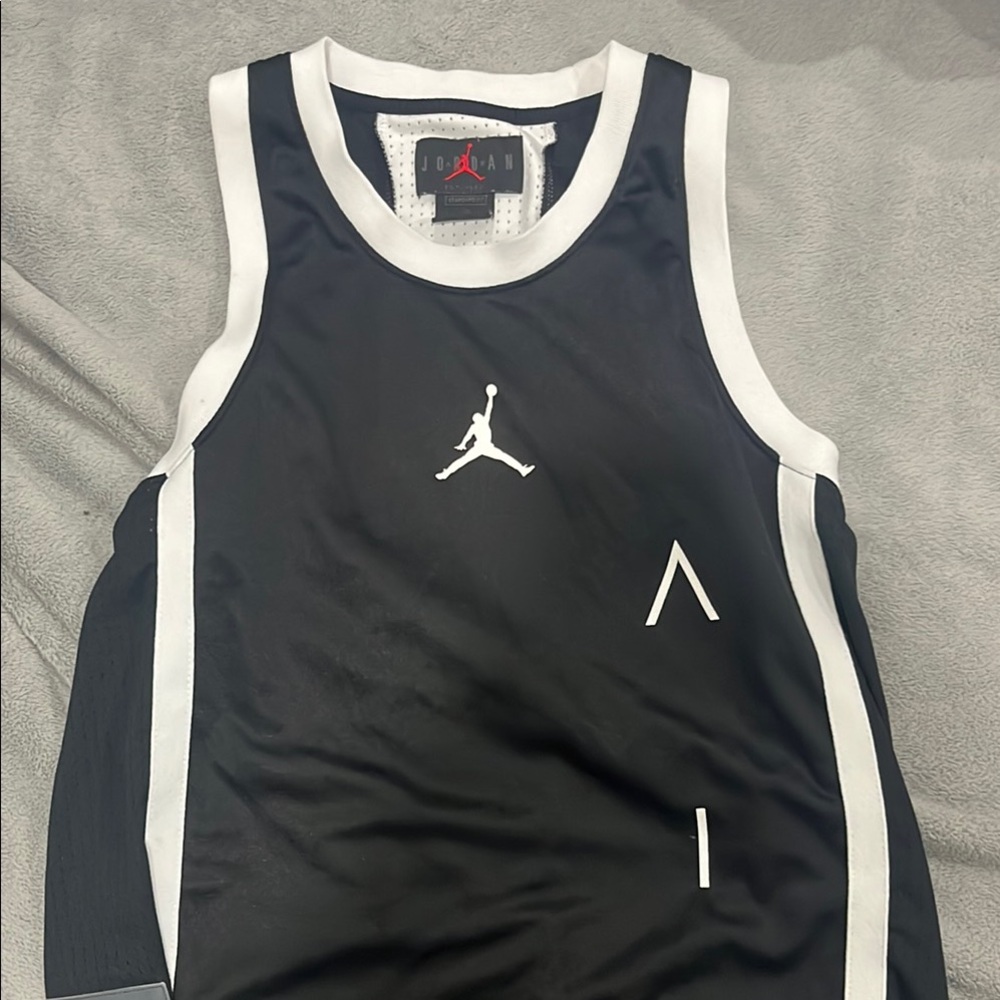 Jordan Black and White Tank Top